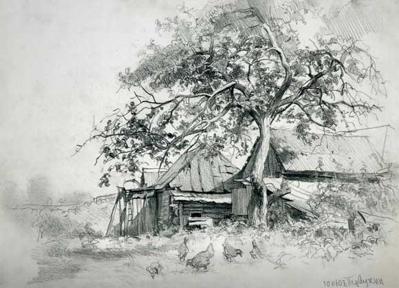 Truly Inspired Traditional Black and White Drawings