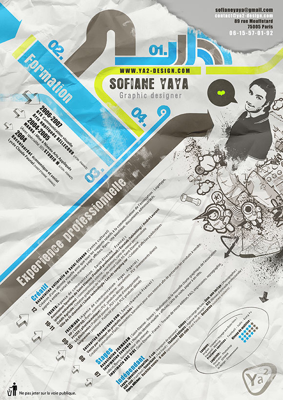 amazing graphic design resume examples to attract employers
